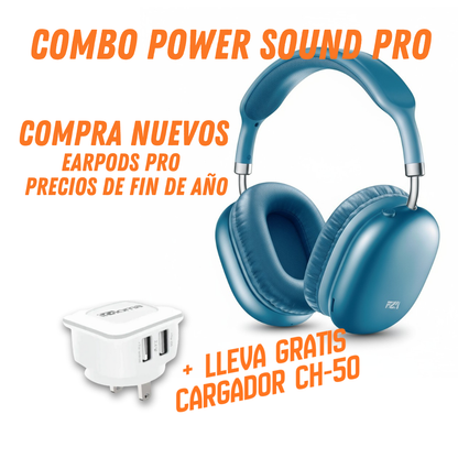 PowerSound Pro. Audifonos EarPods Pro + Travel Charger CH-50 GRATIS!!