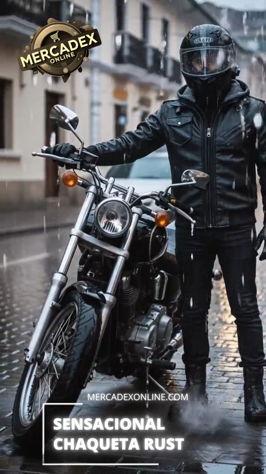 SENSACIONAL CHAQUETA RUST