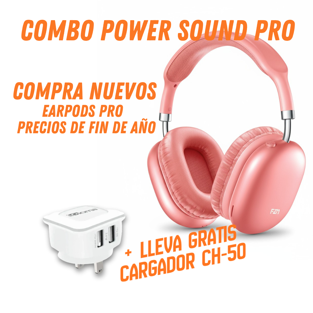 PowerSound Pro. Audifonos EarPods Pro + Travel Charger CH-50 GRATIS!!